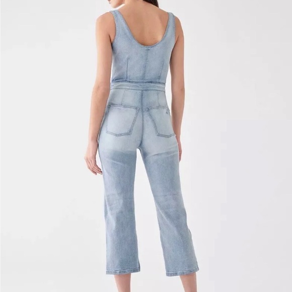DL1961 Harriet Denim Jumpsuit in Dallas Size XS - Picture 3 of 6